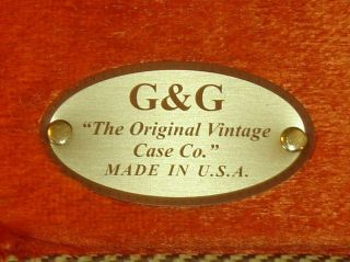 Vintage Fender Strat Tele G&G TWEED HARDSHELL CASE Stratocaster Telecaster SRV 4