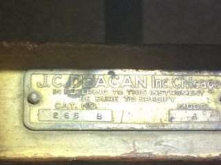 Vintage,  Deagan Marimba Xylophone,  Large,  7 1/2 feet long 3
