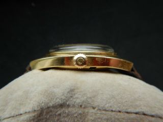 Vintage 18k Solid Gold,  Omega Constellation Date 168.  009 Caliber 564,  Serviced 4