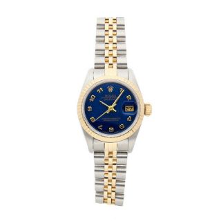 Rolex Datejust Auto 26mm Steel Gold Ladies Jubilee Bracelet Watch 69173
