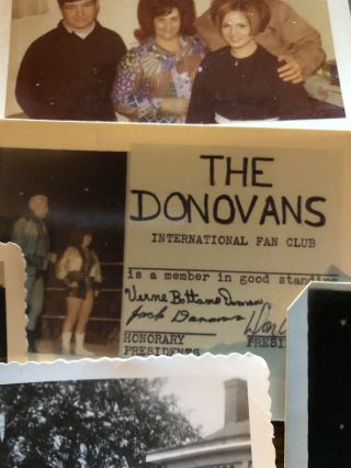 Rare Verne Bottoms & Jack Donovan Vintage Wrestling Family Photos