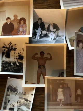 RARE VERNE BOTTOMS & JACK DONOVAN VINTAGE WRESTLING FAMILY PHOTOS 2