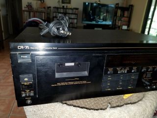 Vintage Nakamichi Cr - 7a - Just Professionally Serviced And Ready To Go.