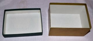 VINTAGE MEN ' S WATCH BOX AND MANUALS FOR ROLEX OYSTER 4