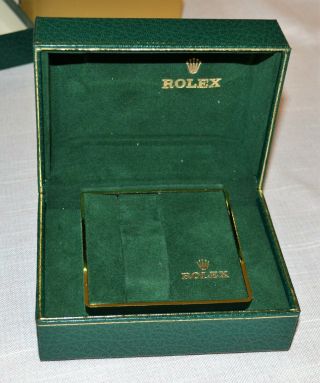 VINTAGE MEN ' S WATCH BOX AND MANUALS FOR ROLEX OYSTER 7