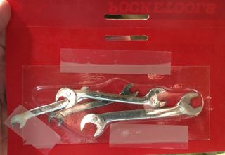 Marx Pocket Tools Old Stock Rare Wrench Set - In Package - 1960 ' s 2