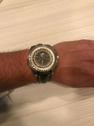 Breitling Bentley Motors Chronograph Stainless Steel Watch A25363 6