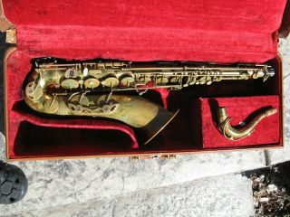 Vintage 1975 Selmer Paris Mark 7 Vii Tenor Saxophone