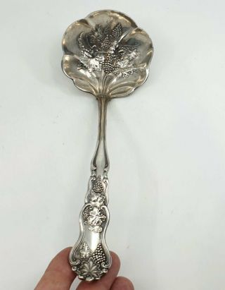 Large Moselle by International Plate Silverplate Oyster Ladle 10 1/4 