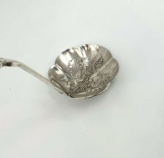 Large Moselle by International Plate Silverplate Oyster Ladle 10 1/4 