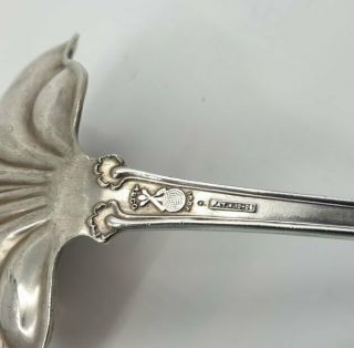 Large Moselle by International Plate Silverplate Oyster Ladle 10 1/4 