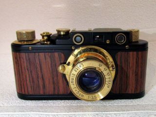 Leica - II (D) Wiking WWII Vintage Russian 35mm Range Finder Black Camera 2