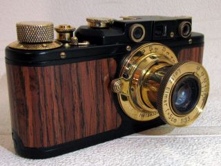Leica - II (D) Wiking WWII Vintage Russian 35mm Range Finder Black Camera 4