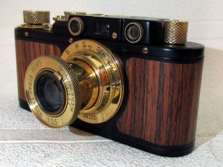 Leica - II (D) Wiking WWII Vintage Russian 35mm Range Finder Black Camera 5