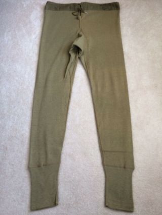 Unissued WW2 U.  S.  Army Long John Bottoms 3