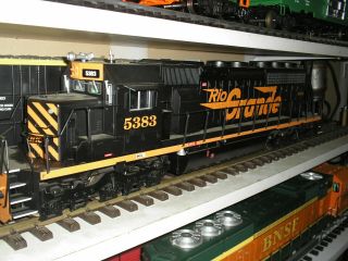 Usa Sd 40 - 2 Snoot Diesel Locomotive Rio Grande.  Rare,  Led Headlight Upgrade