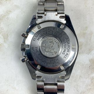 Vintage Omega Speedmaster Professional Chronograph Wristwatch Ref.  3570 w/Card 10