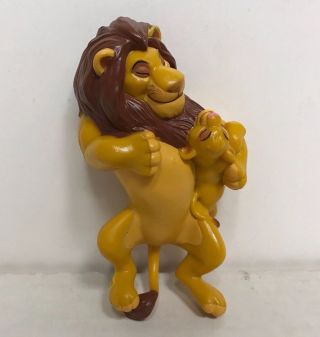 Disney Lion King Mufasa & Simba Action Figure Cake Topper Party Gift