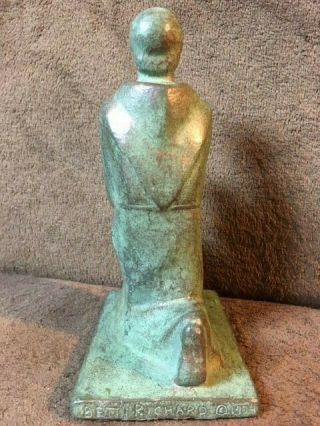 VERY RARE Statue Saint Francis of Assisi Signed Betti Richard ' s 1974 3