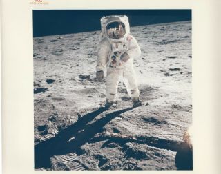 Apollo 11 - Vintage Nasa As11 - 40 - 5903 Jul 1969 8x10 Glossy Photo