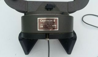 Vintage Orange Celestron 8 Telescope 3