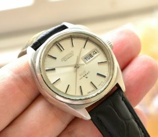 King Seiko HI BEAT KS DAY/DATA Rare Vintage Automatic wrist watch Made in Japan 2