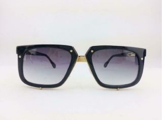 Cazal 643 Col 001 Vintage Sunglasses Legends Black Frame Gray Gradient Lenses