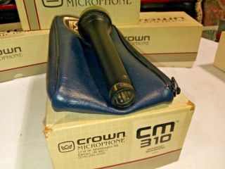 Crown | Cm - 310 Differoid Microphone | Rare Vintage
