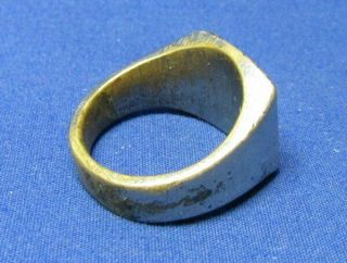 WWII 1944 Army,  Army Air Forces,  Navy Oran Africa Ring SIZE 8 3/4 2