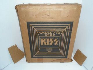 Kiss 1979 Jc Penney Cassette Case Box - Vintage Aucoin