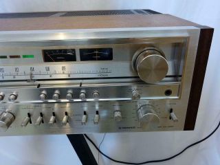 Vintage Pioneer SX - 1280 stereo receiver.  Close to.  Serviced 5