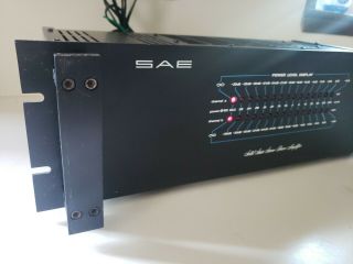 Vintage SAE 2200 Solid State Stereo Power Amplifier 20Hz - 20KHz 2