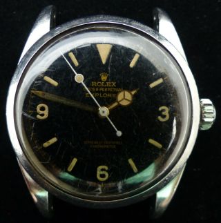 Vintage Rolex Explorer Automatic Men Watch Ref.  6610