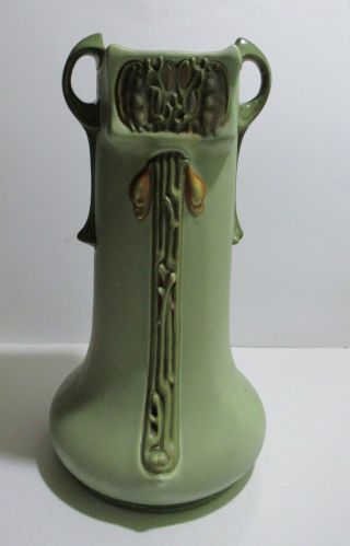 Julius Dressler Amphora Austria Vase Art Nouveau Large Antique Vase