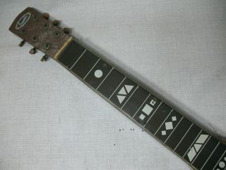 SUPRO LAP STEEL VINTAGE 1940’S NATIONAL VALCO GUITAR BROWN BODY 3