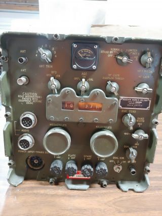 R 392 Radio Reciever Vintage Military