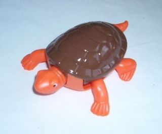 1 Pc Wind Up Turtle Tortoise Plastic Crawl Under Water Great Kids Bathroom Toy