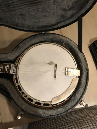 Huber Custom Vintage Series 5 String Banjo 10