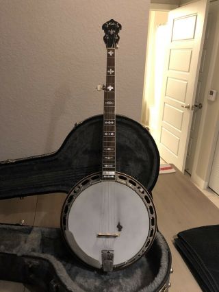 Huber Custom Vintage Series 5 String Banjo