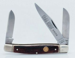 Vintage Puma Stock Knife 410 675 Folding 3 - Blade Handmade Solingen Germany