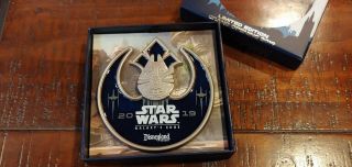 Star Wars Galaxy’s Edge Opening Media Event Pin Le Rare Exclusive