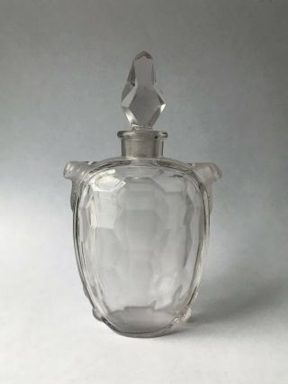 Rare Vintage Guerlain Champs Elysées Perfume Bottle,  Turtle Shape,  Flacon Tortue