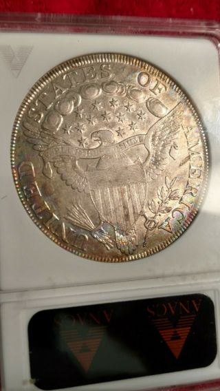 1798 1$ Draped Bust Dollar ANACS AU DETAILS Vintage Coin 3
