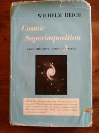 Cosmic Superimposition By Wilhelm Reich Rare Orgone Institute Press