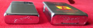 2 Vintage Zippo Lighter Columbia Transportation Oglebay Norton Unfired See Disc. 3