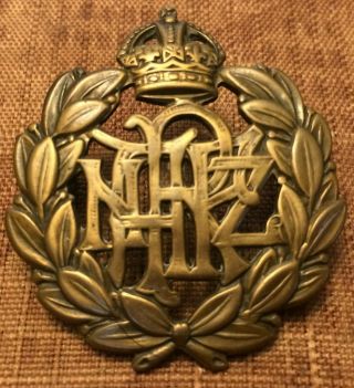 Vintage Royal Zealand Air Force Emblem Wwii Hat Or Badge