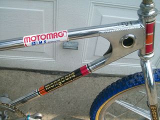 Old School BMX 1982 MONGOOSE MOTOMAG VINTAGE BICYCLE ELINA 12