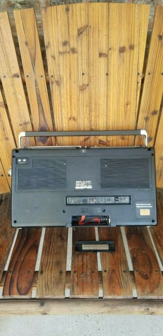 SHARP GF - 9696 Vintage Stereo Boombox 80s GhettoBlaster - RARE 5