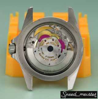 1969 2.  2 Vintage Rolex 1680 Red Submariner Watch Complete Case Movement Caseback 12