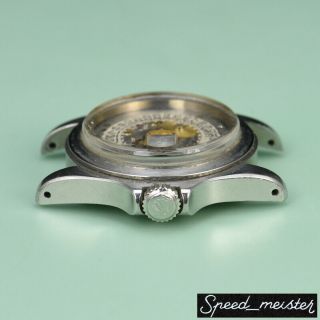 1969 2.  2 Vintage Rolex 1680 Red Submariner Watch Complete Case Movement Caseback 3